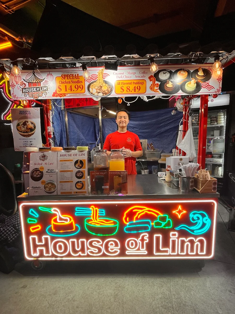 Menu, House Of Lim
