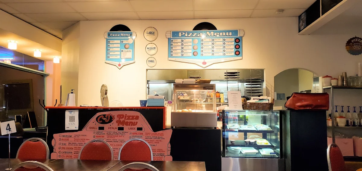 CJ's Pizza Cafe cover