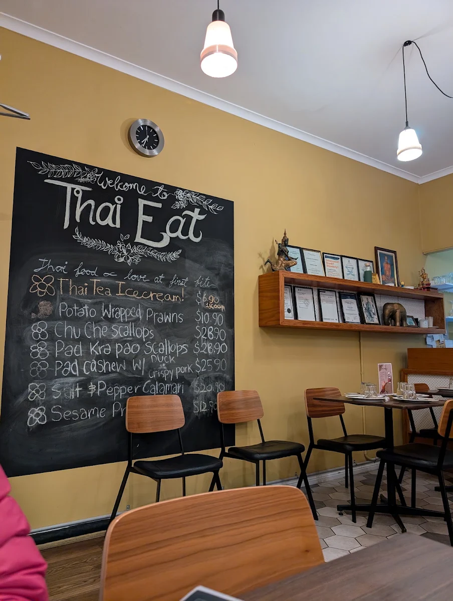 Menu, Thai Eat Restaurant (Doncaster East)