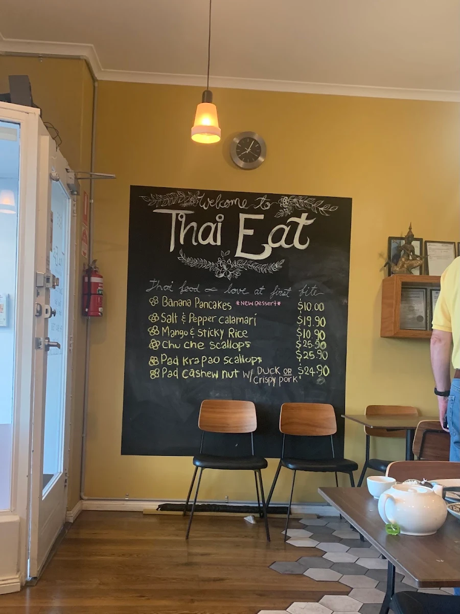 Menu, Thai Eat Restaurant (Doncaster East)
