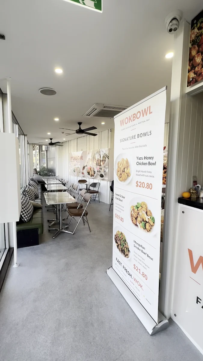 Menu, THE WOKBOWL