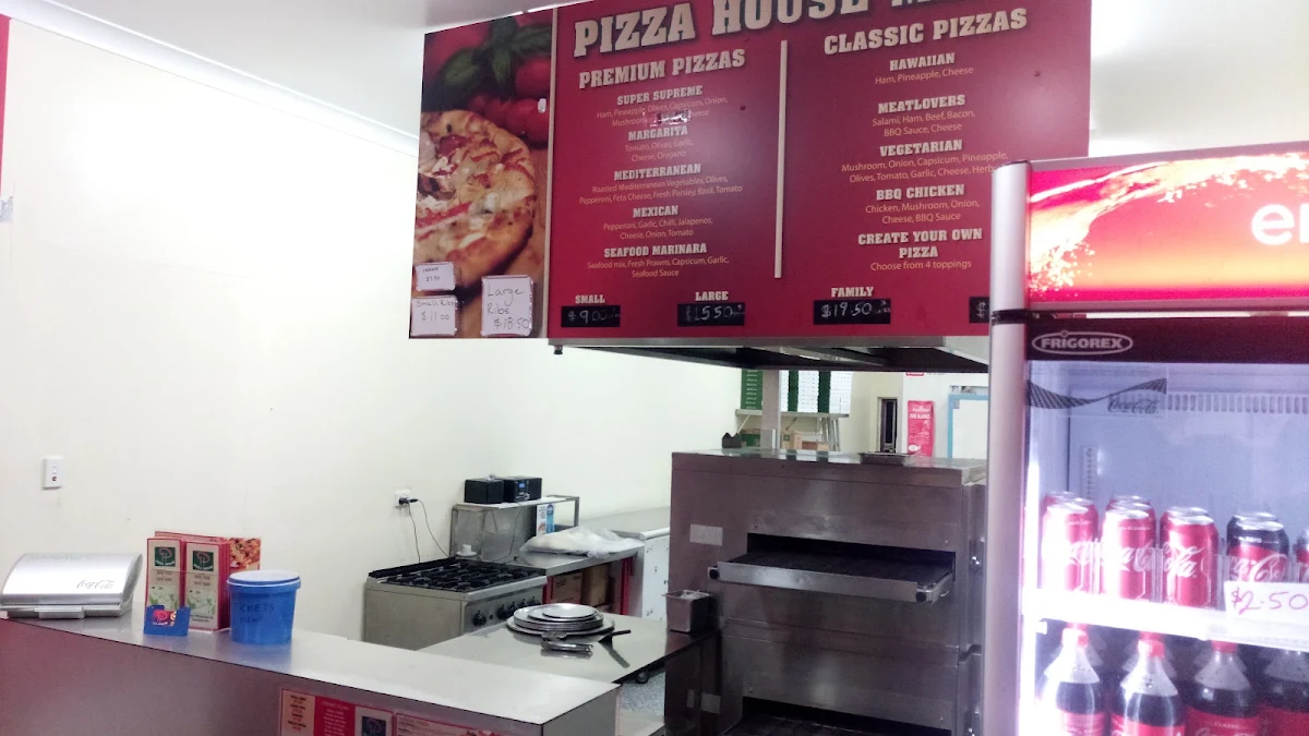 Menu, Pizza House