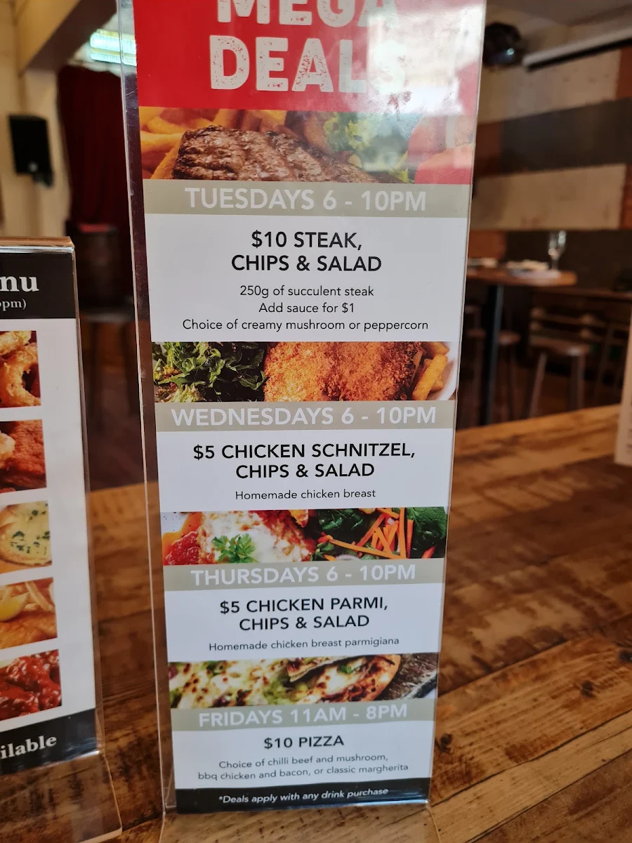 Menu, Honky Tonk Blues