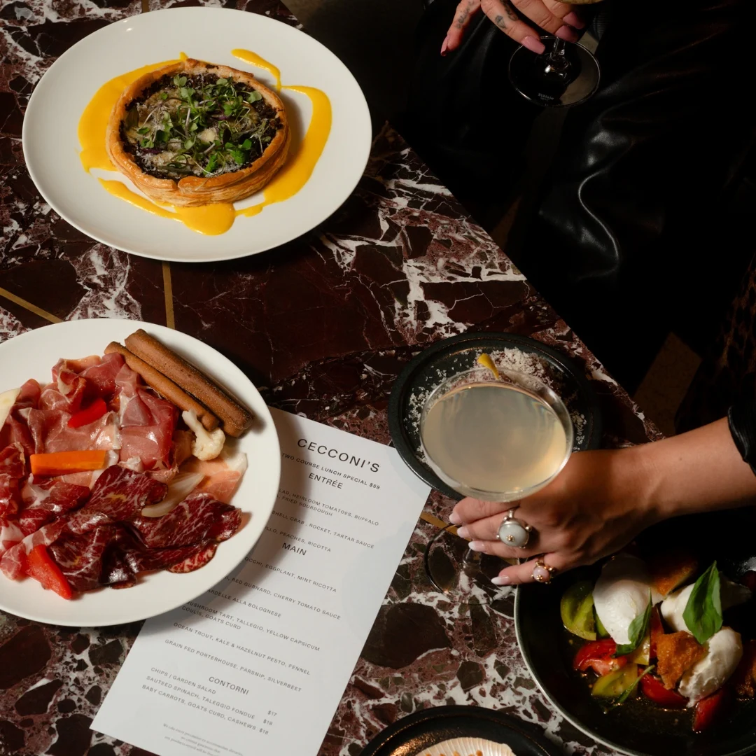 Menu, Cecconi’s Toorak