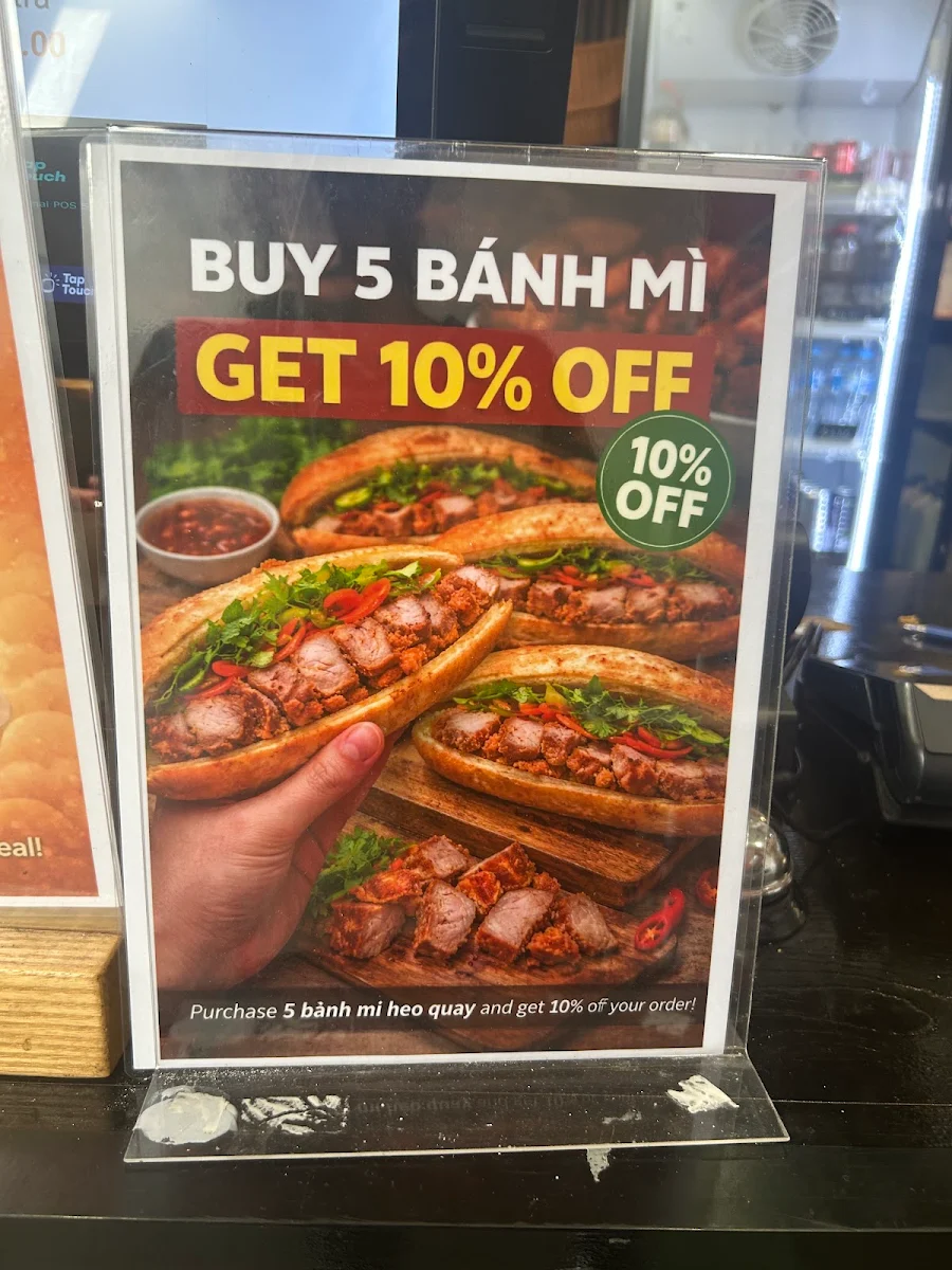 Menu, Tomkins Bakery