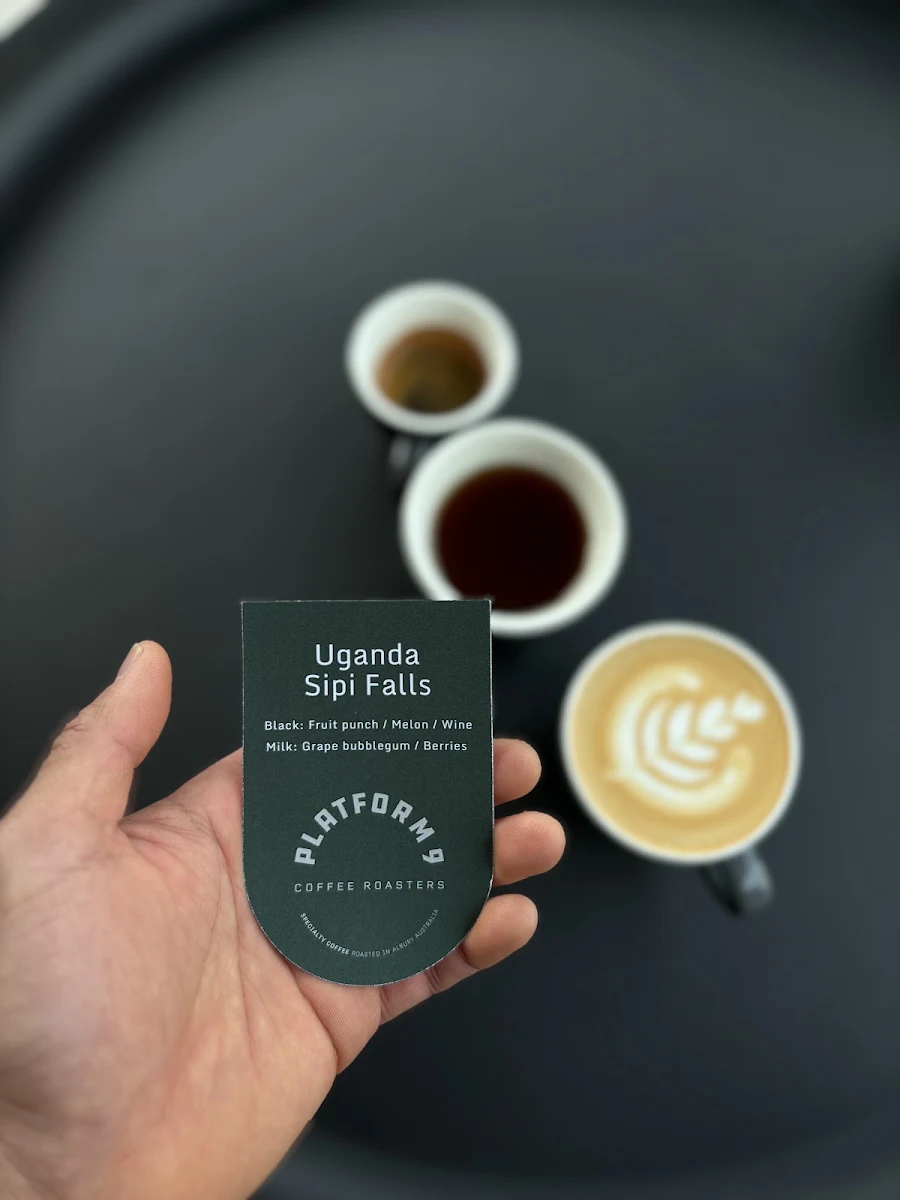 Menu, Platform 9 Coffee Roasters