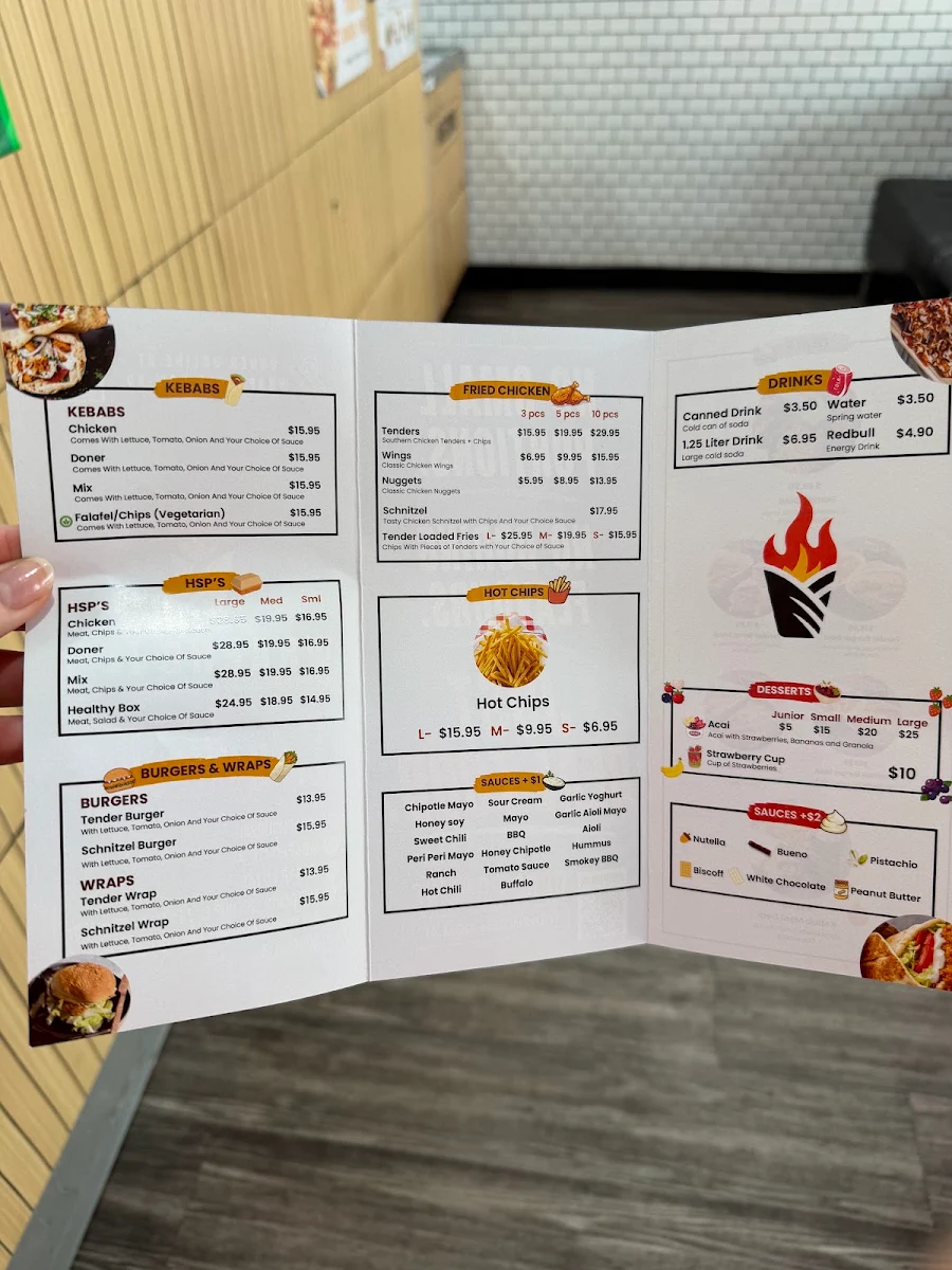 Menu, Wraphouse