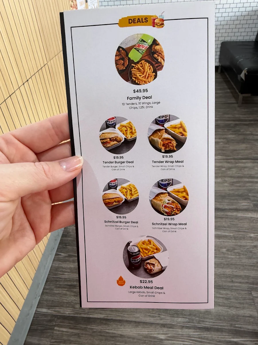 Menu, Wraphouse