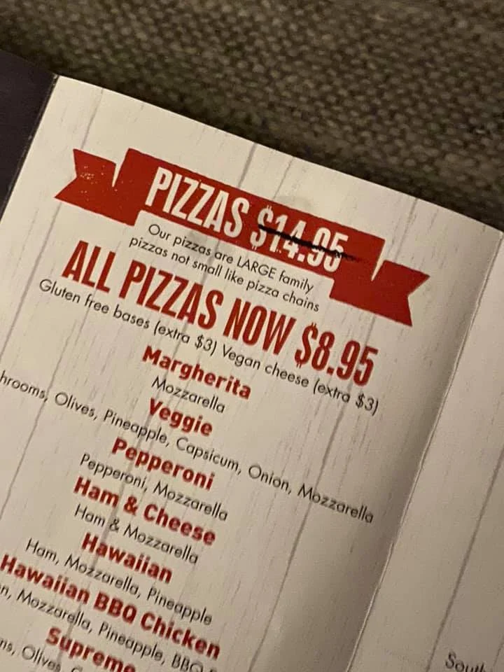 Menu, Wraphouse