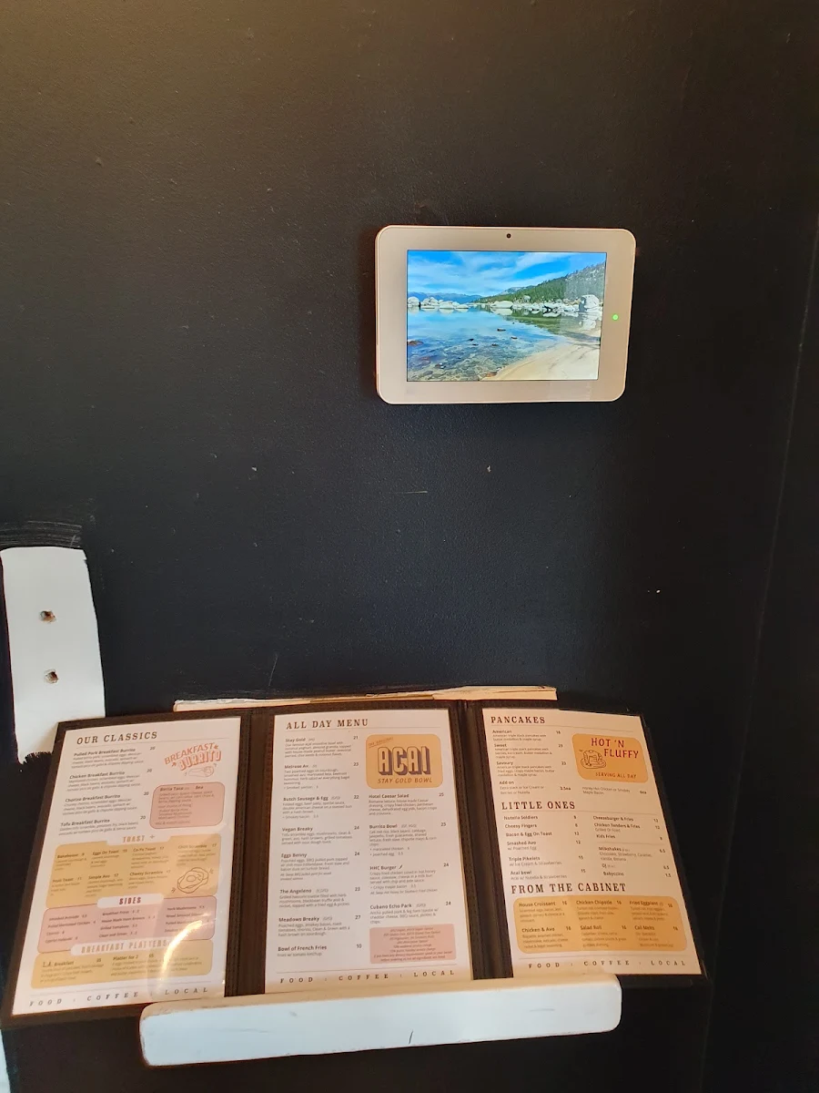 Menu, Mr Walker Melbourne
