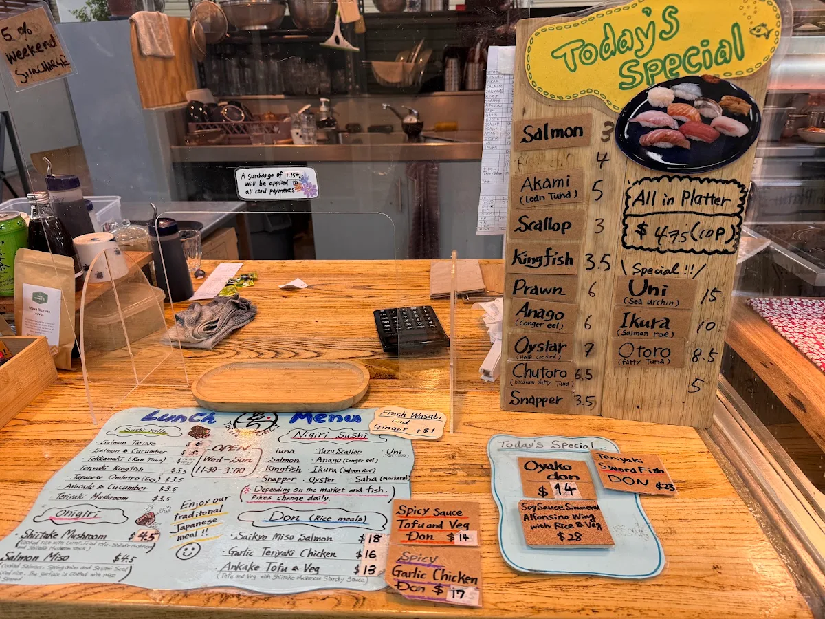 Menu, TOCHI DELI
