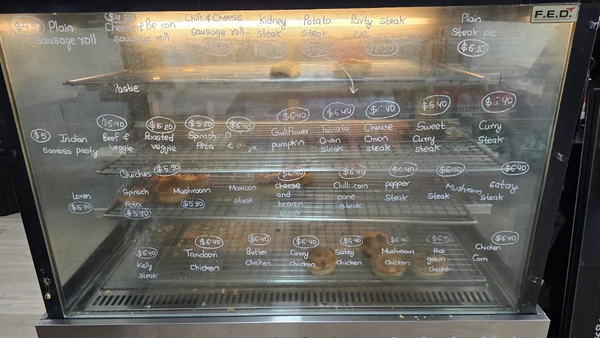 Menu, Bega bakery and cafe/Inthemix