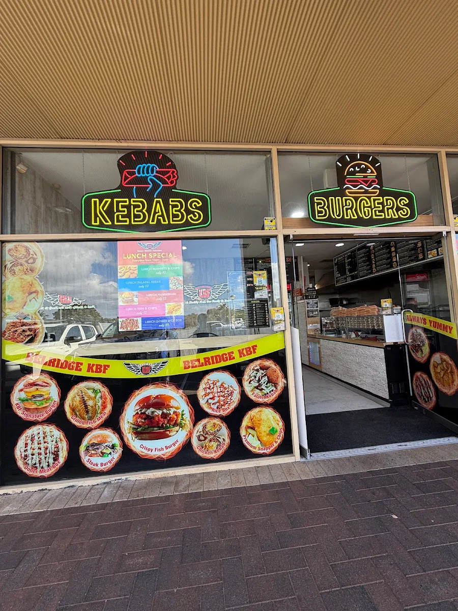 Menu, Belridge KBF