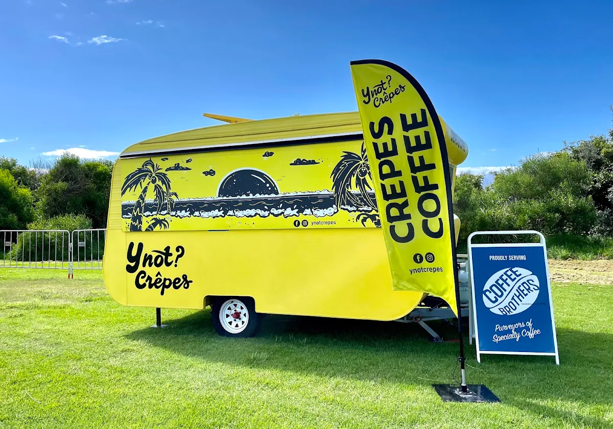 Menu, YNOT Crepes & Coffee Food Truck