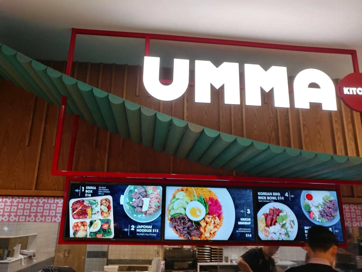Menu, UMMA KITCHEN