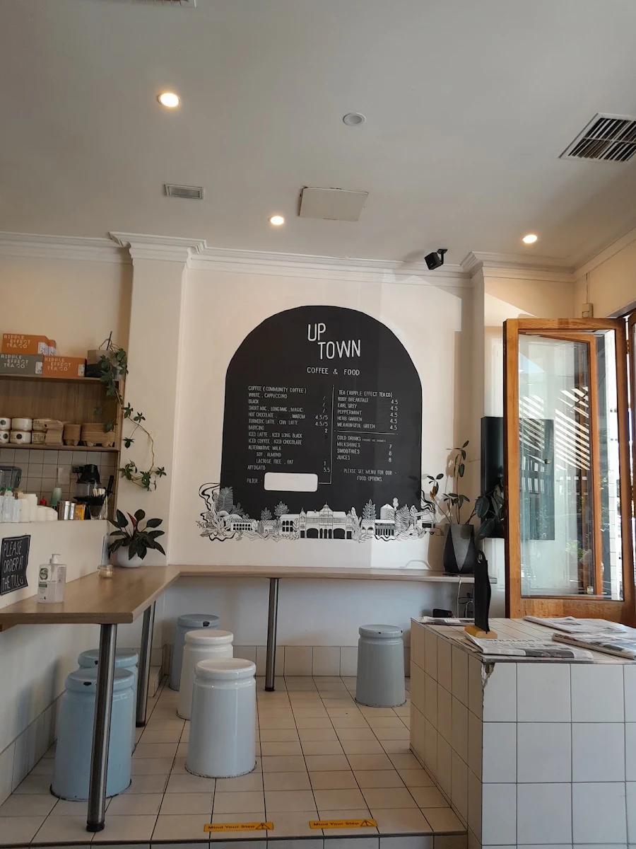Menu, Up Town