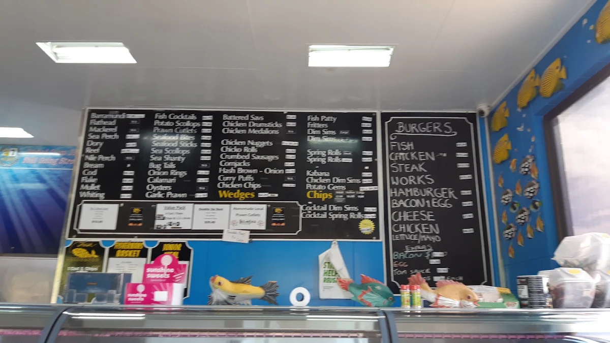 Menu, Fishermans Haul