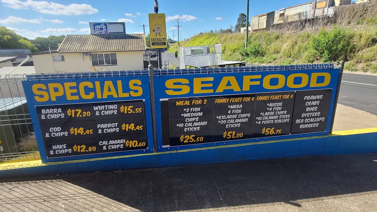 Menu, Fishermans Haul