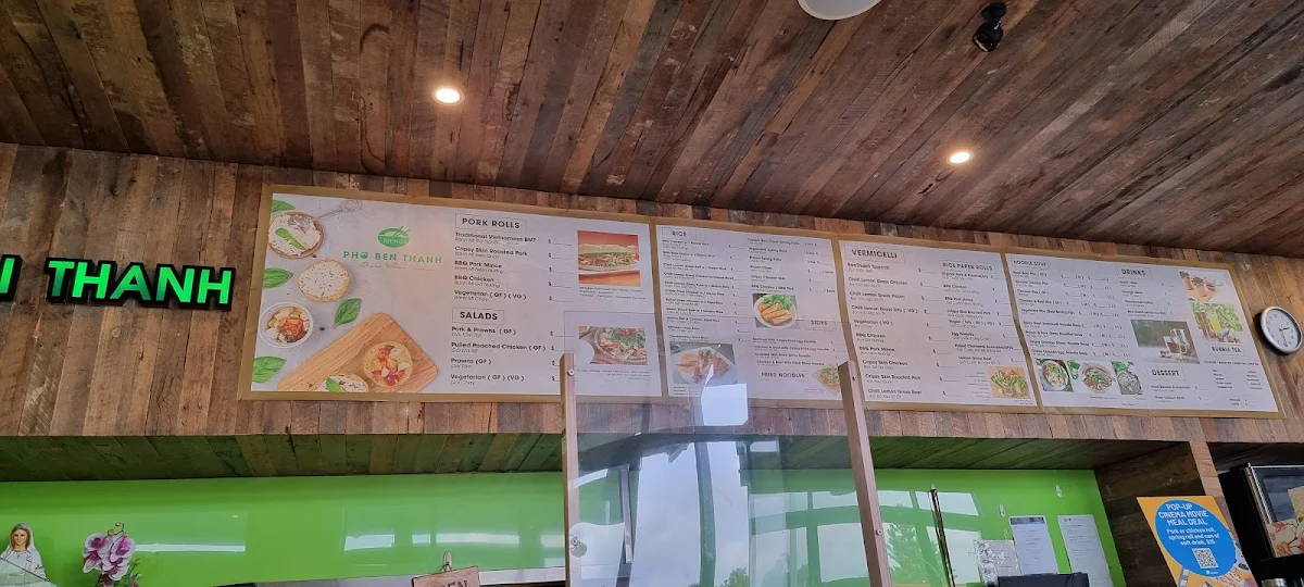 Menu, Ben Thanh Hot Bread & Cakes