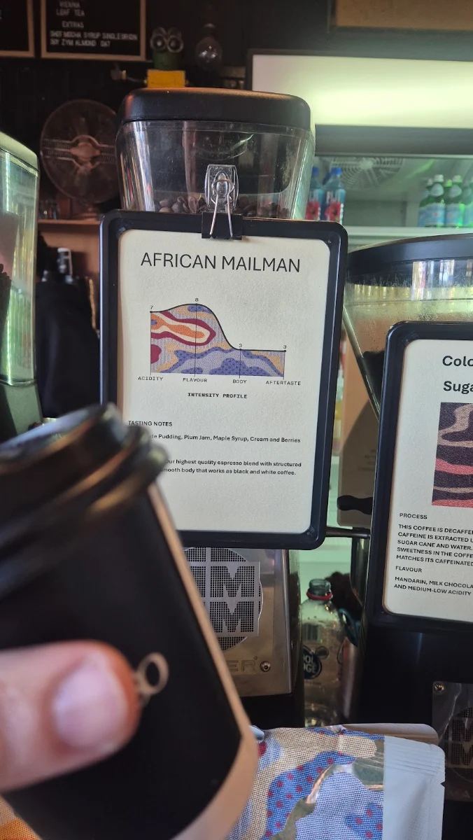 Menu, Gas Espresso Sherwood