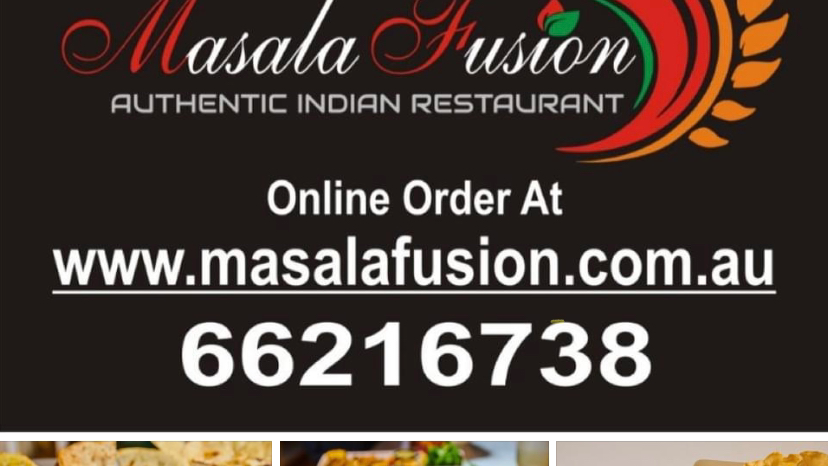 Menu, Masala Fusion Indian Restaurant Lismore