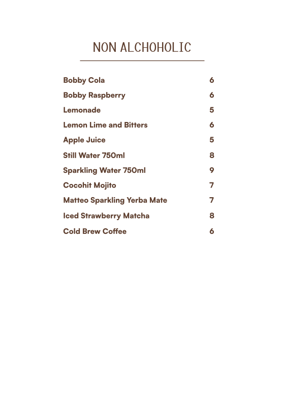 Menu, Icaro