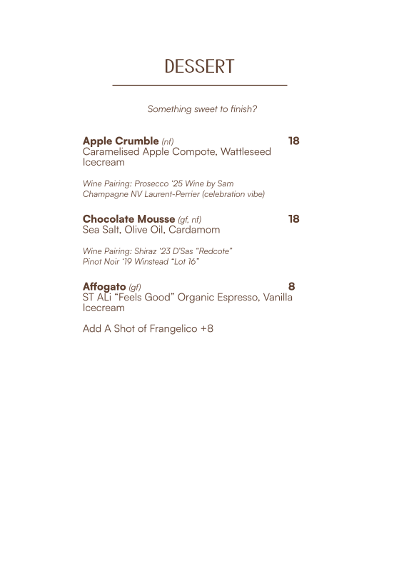 Menu, Icaro