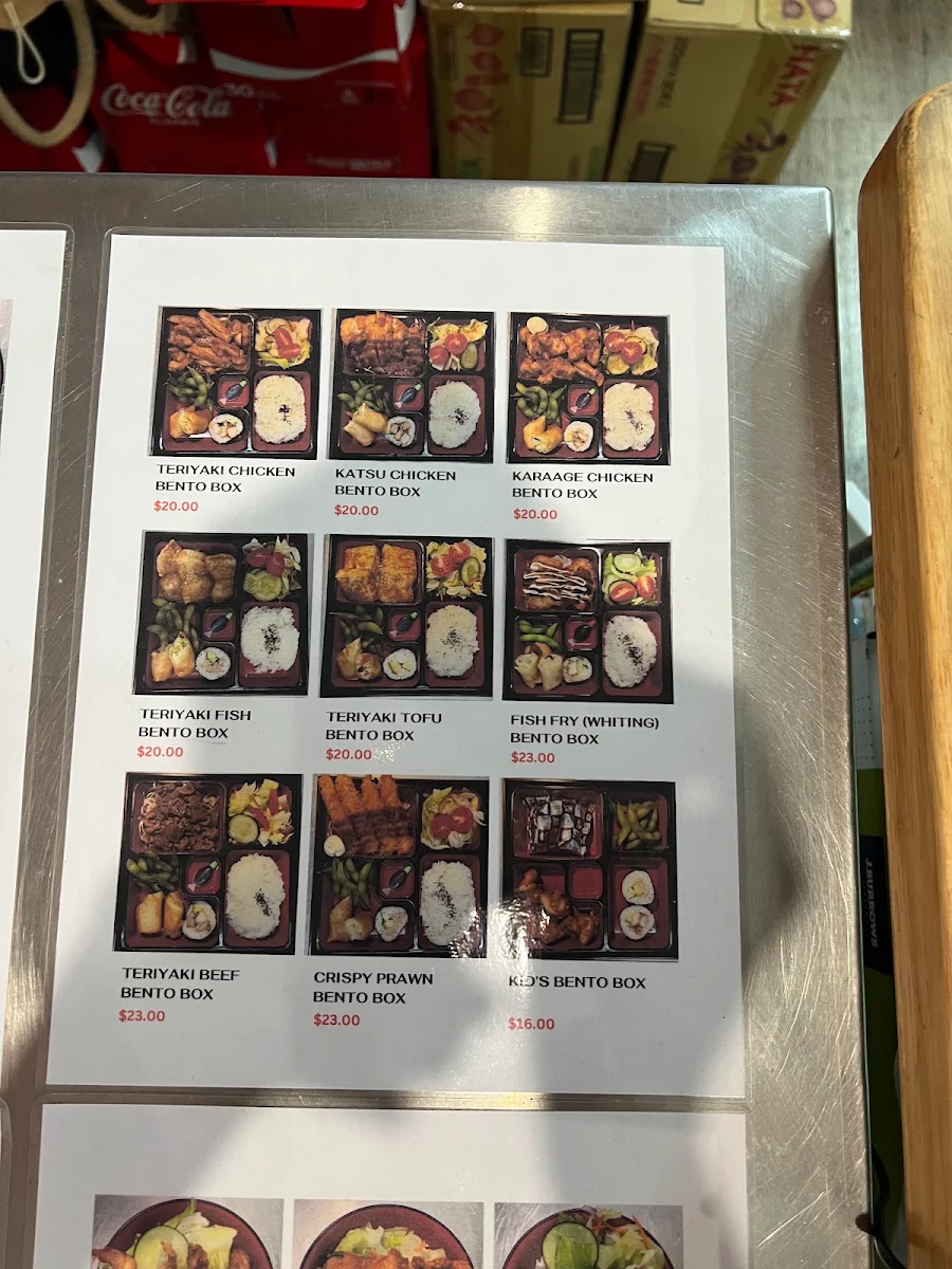 Menu, Kokoro