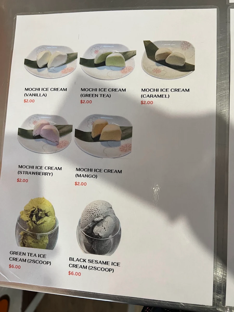 Menu, Kokoro