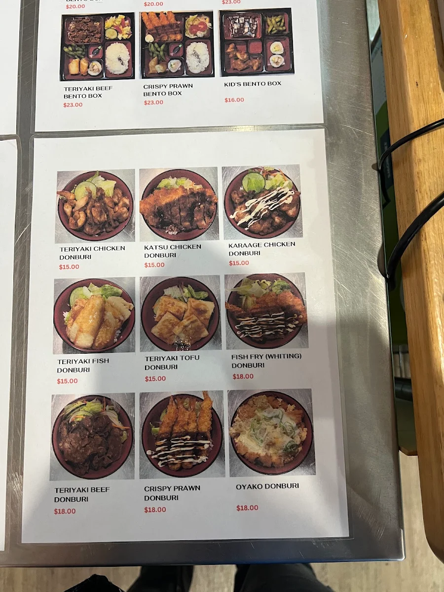 Menu, Kokoro