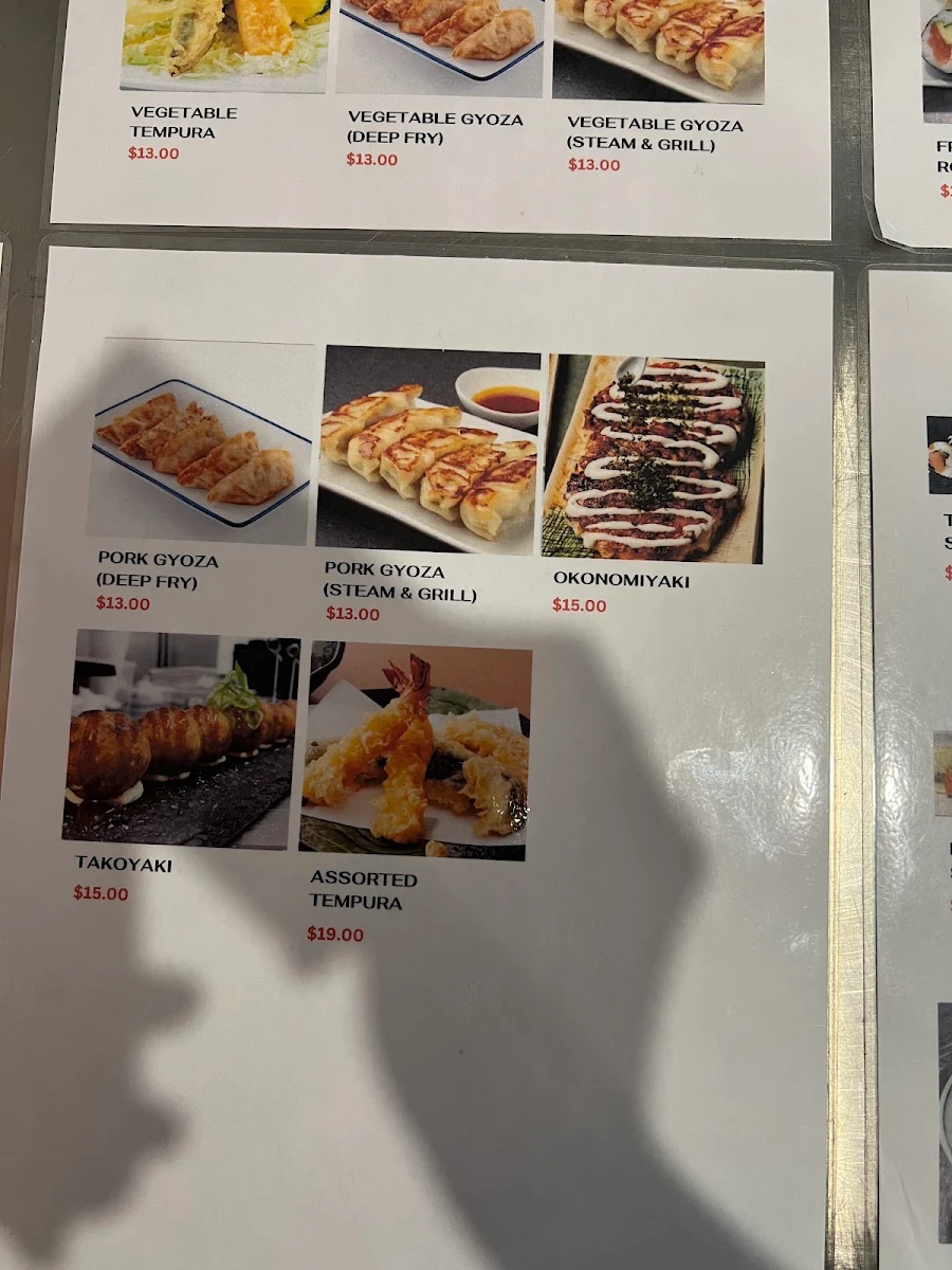 Menu, Kokoro