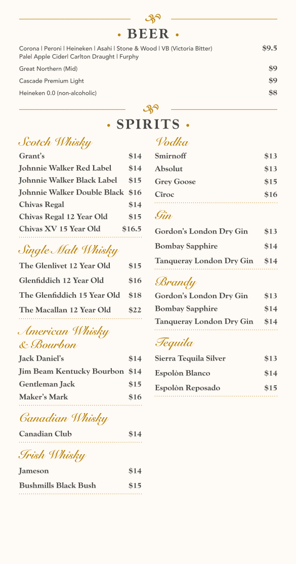 Menu, Chapter Three Espresso & Bar | Breakfast, Brunch, Dinner, Wine Bar & Function Space