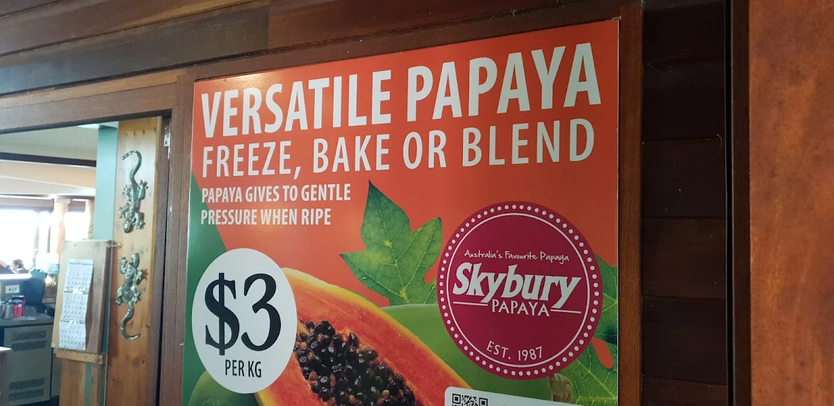 Menu, Skybury Cafe & Roastery
