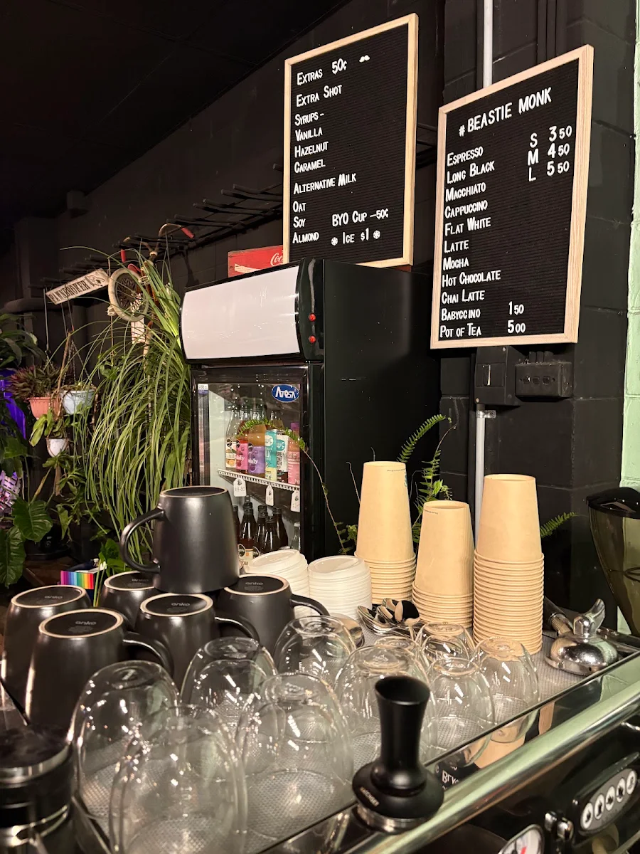 Menu, BeastieMonk