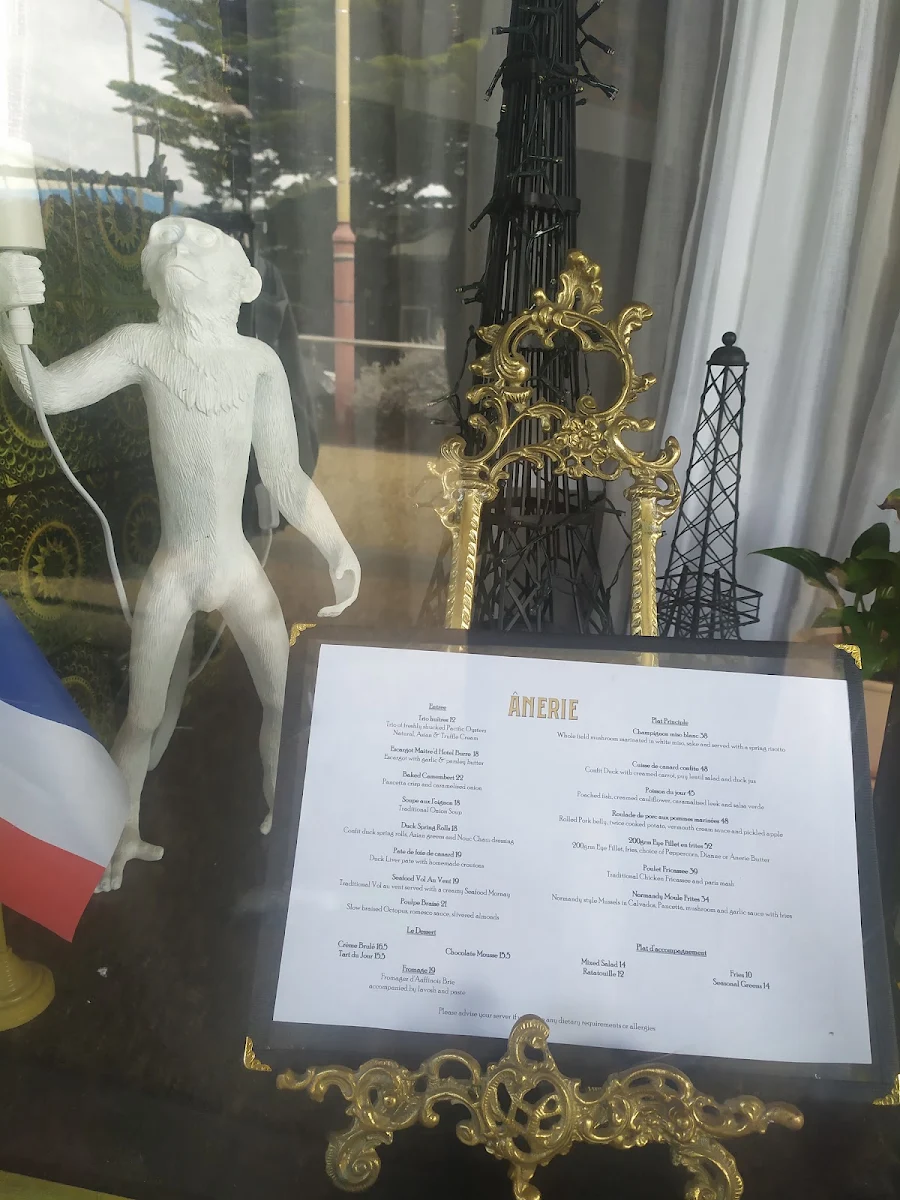Menu, Anerie