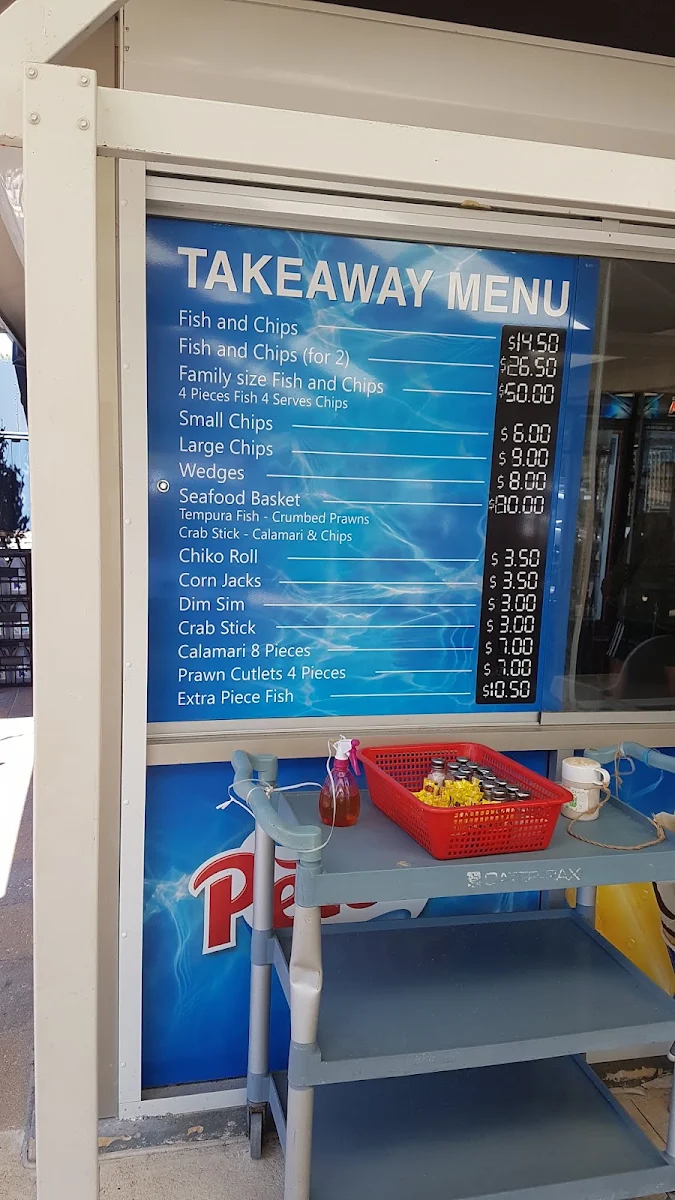 Menu, Coogee Beach Cafe