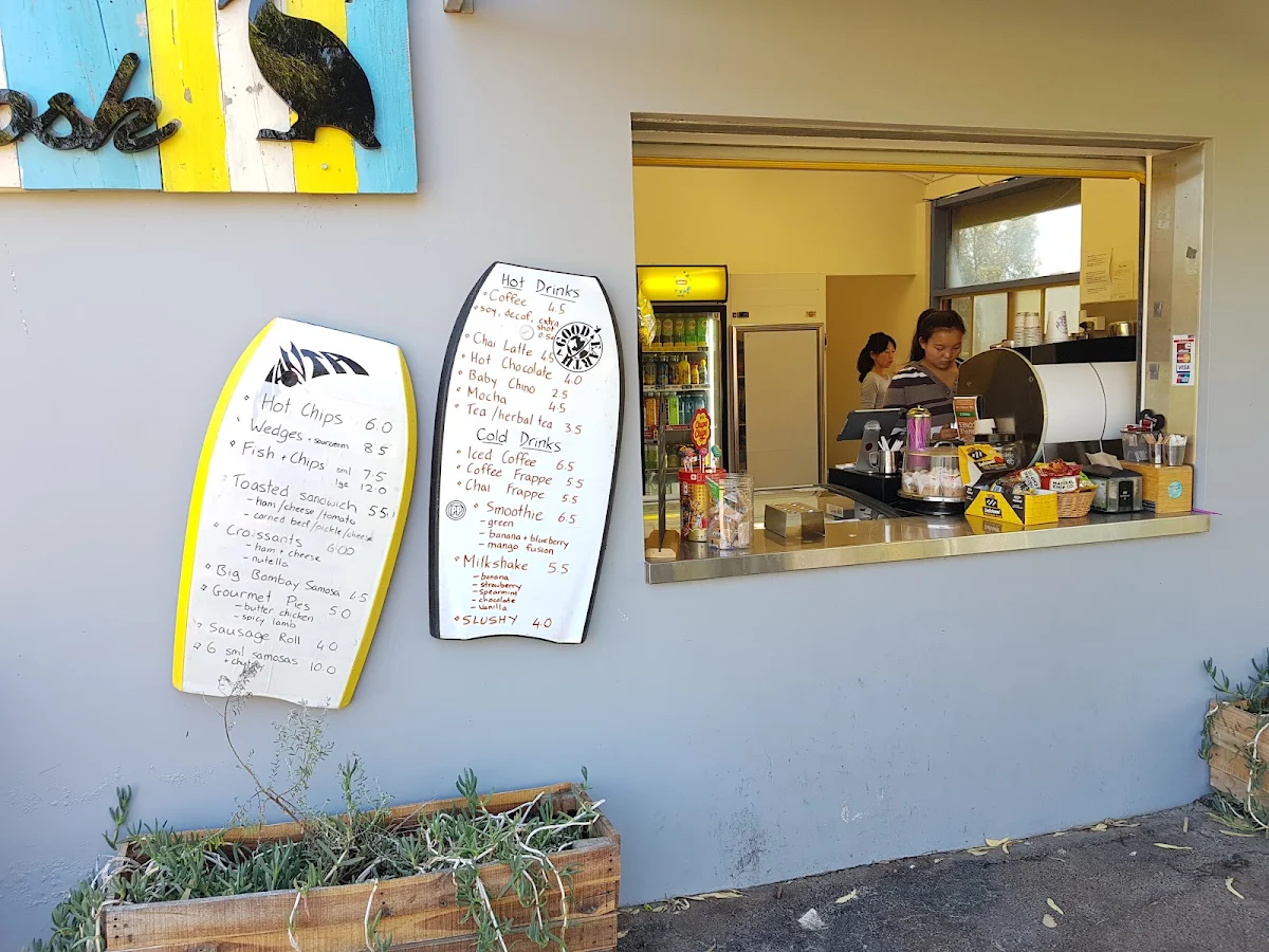 Menu, Coogee Beach Cafe