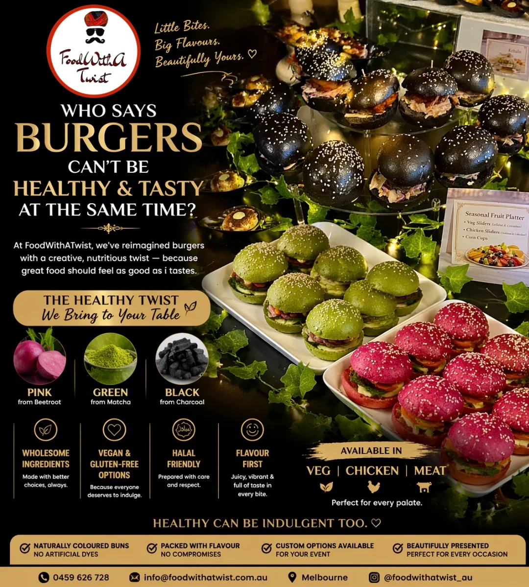 Menu, Foodwithatwist
