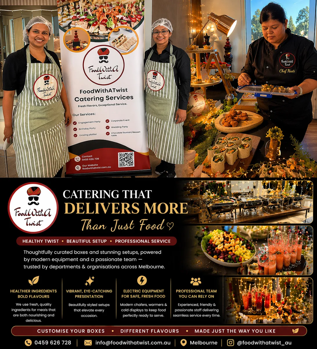 Menu, Foodwithatwist