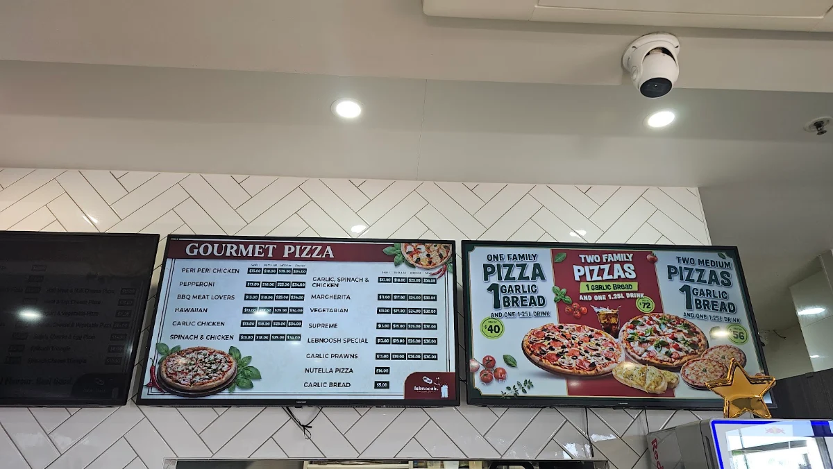 Menu, Lebnoosh - Get Your Yummy Manoush & Pizza !