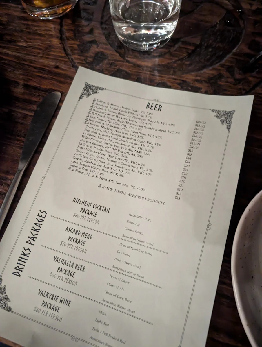 Menu, Mjølner