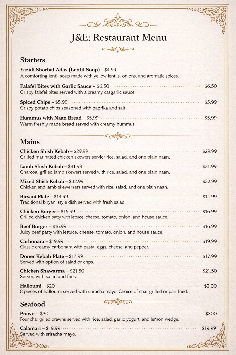 Menu photo 2