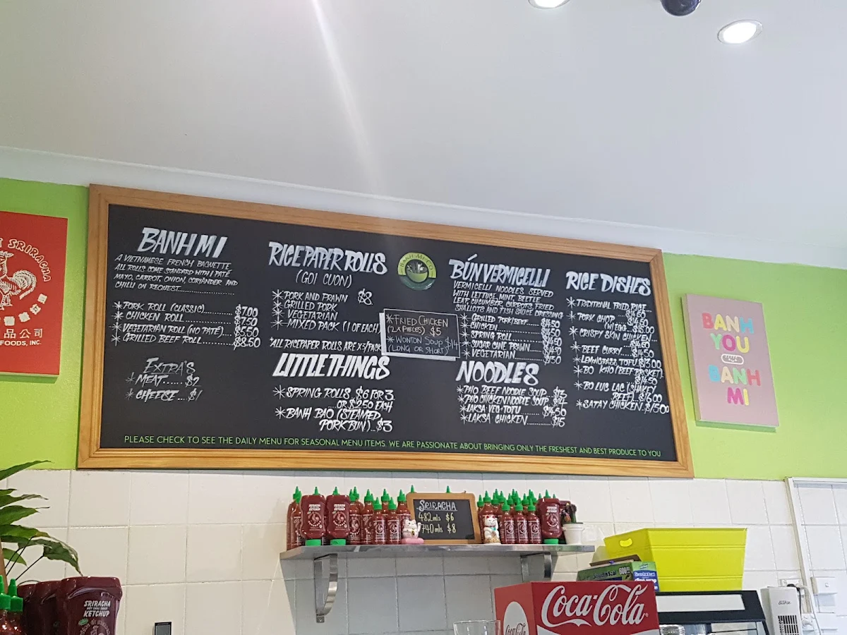 Menu, Banh Mi Co