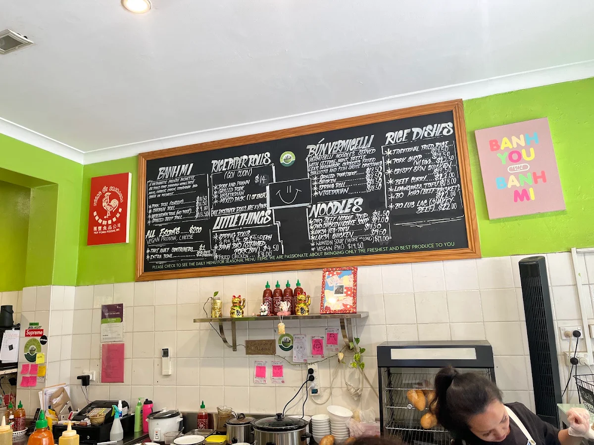 Menu, Banh Mi Co