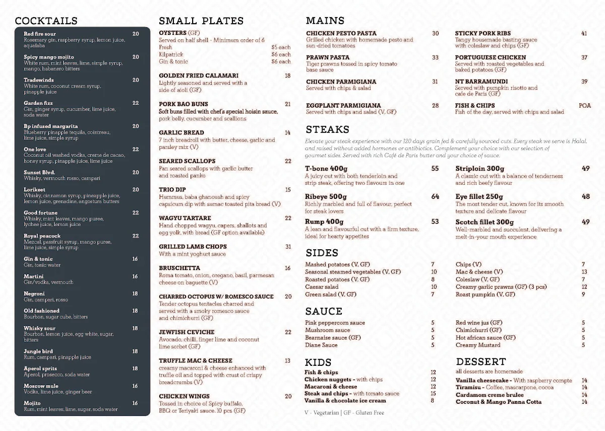 Menu photo 1