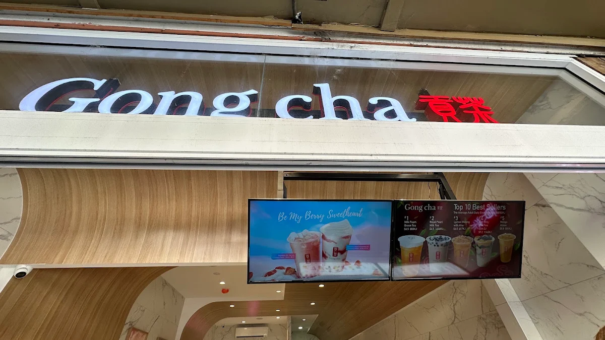 Menu, Gong Cha Newtown
