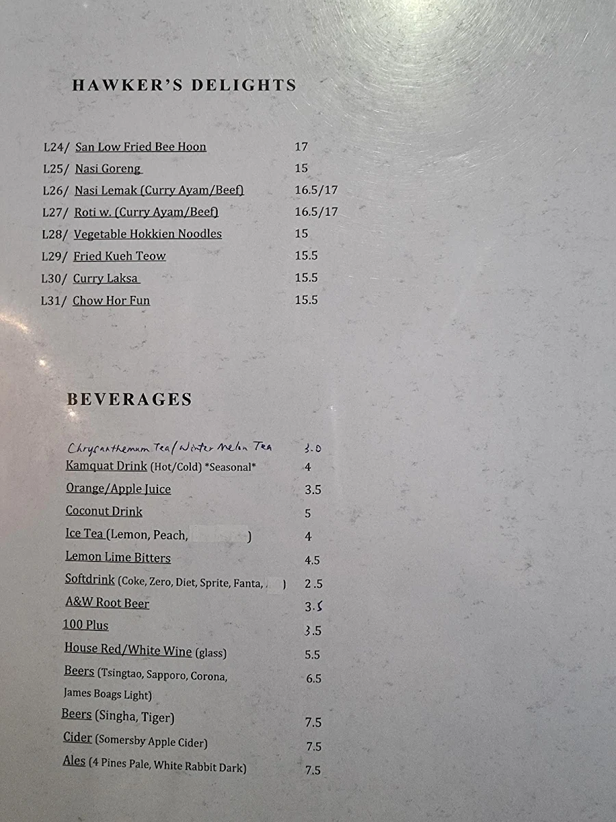 Menu, Ayam Chef
