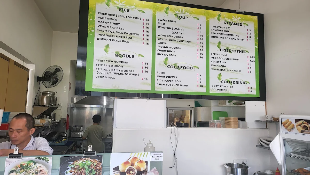 Menu, Spring Of Life Food