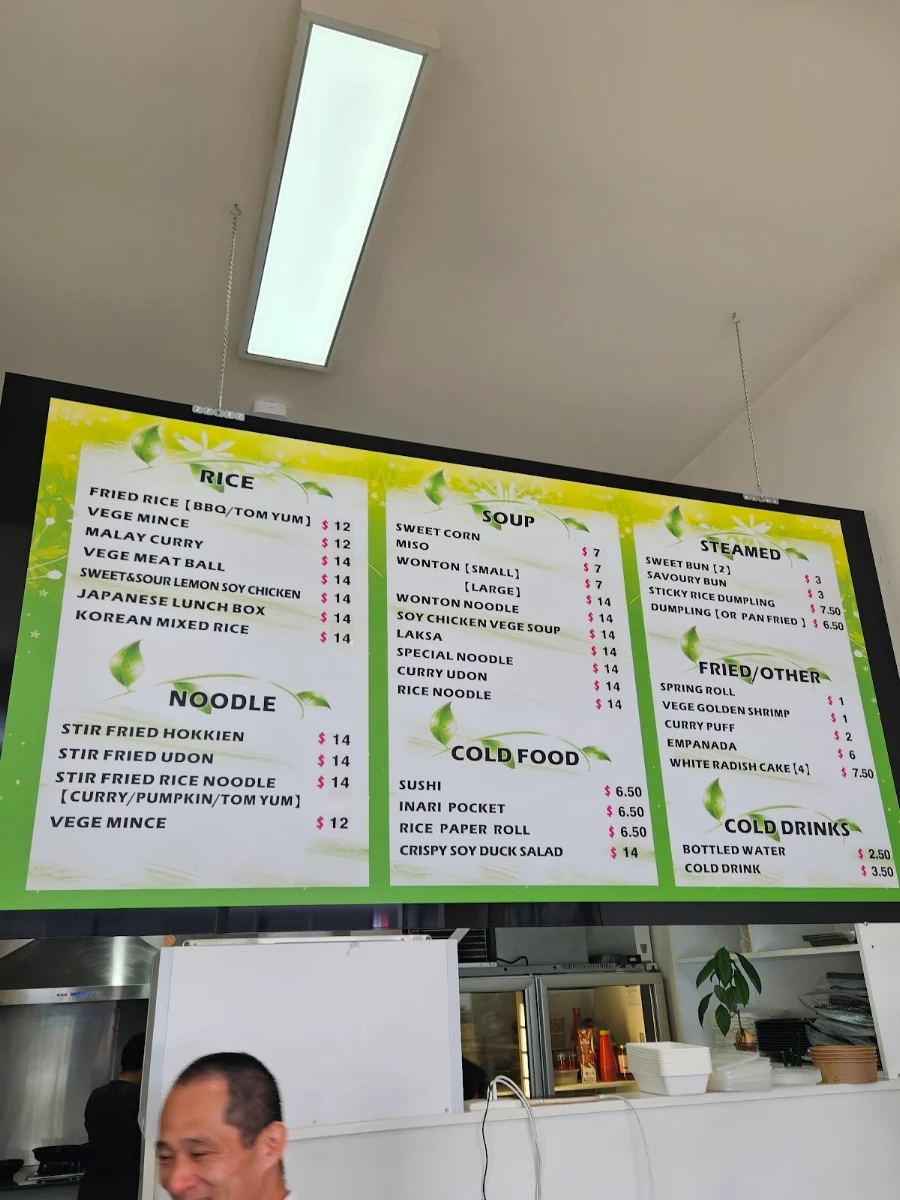 Menu, Spring Of Life Food