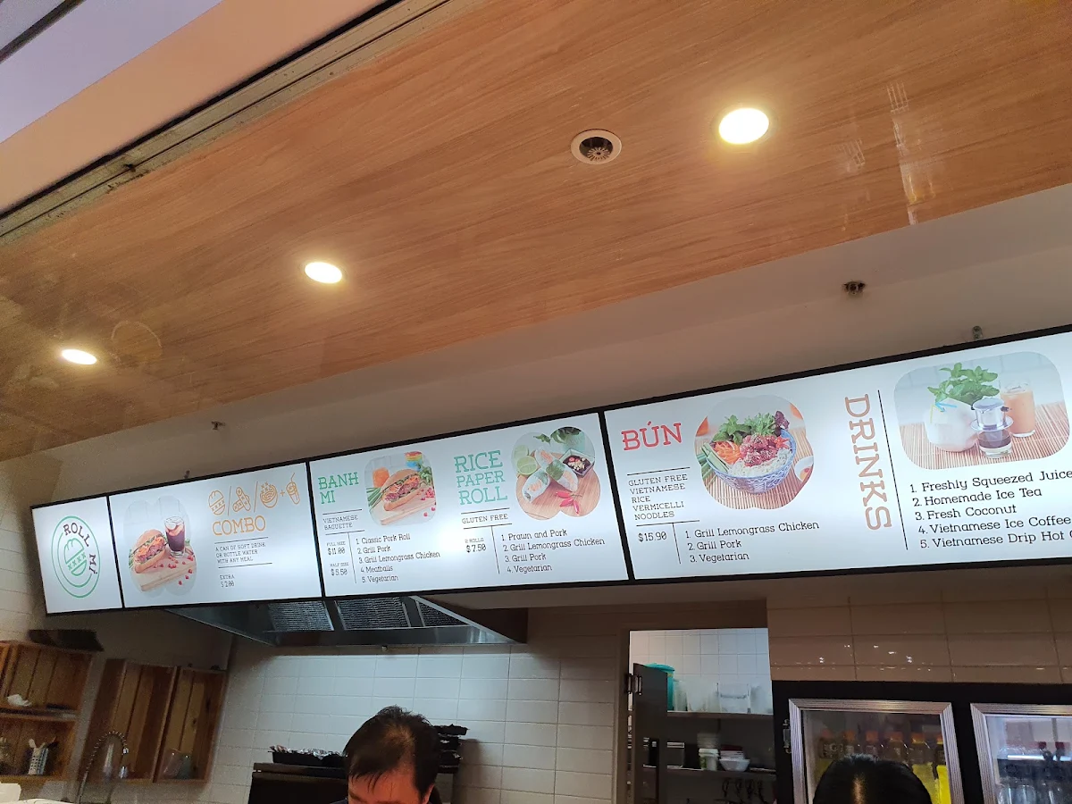Menu, Roll Mi